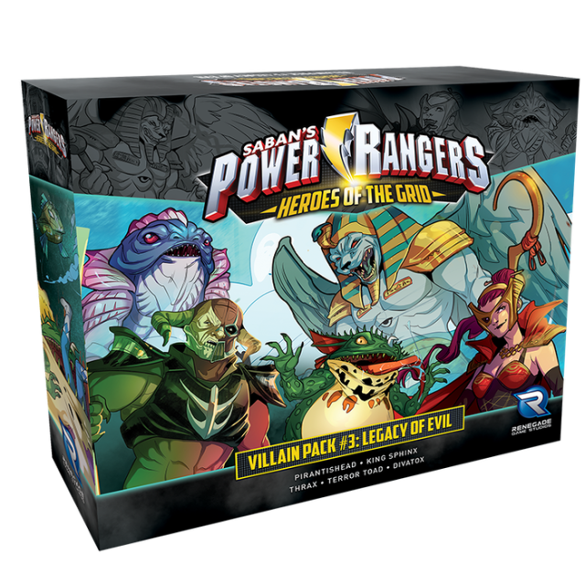 Power Rangers: Heroes of the Grid Villain Pack 3 Legacy of Evil